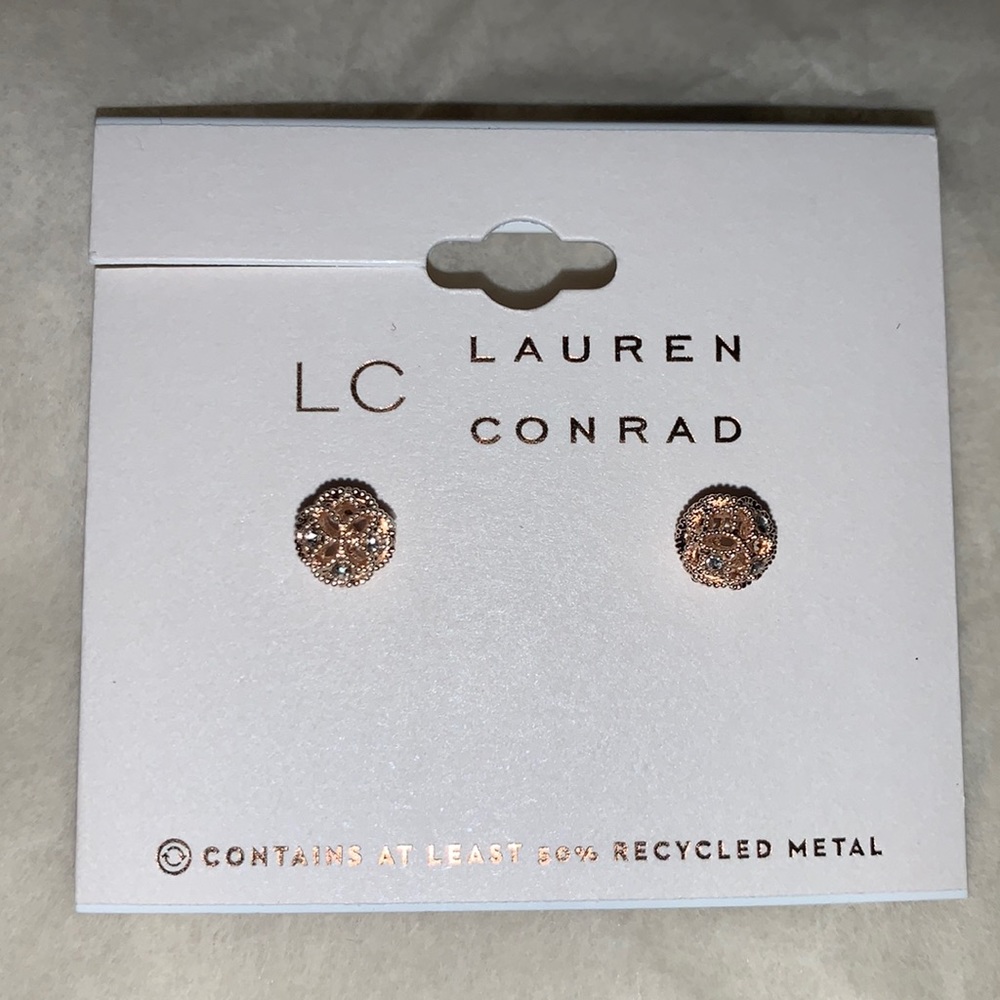 LC Lauren Conrad ball earrings